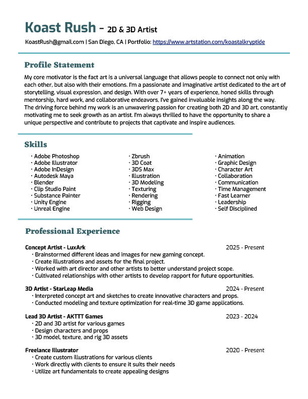 Resume Resume