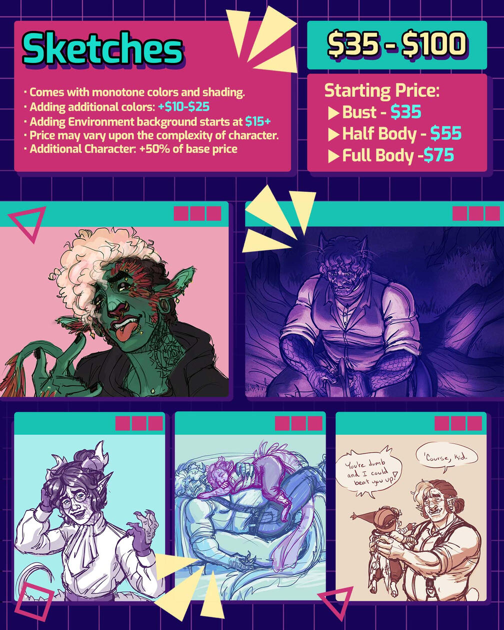 Sketch Prices Sketch Prices